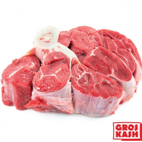 Jarret de Boeuf Casher "Kol-Tov" entre 500g et 700g Ihoud KLP glatt kasher shritta loubawitch-Surgelés cacher-GrosKash-