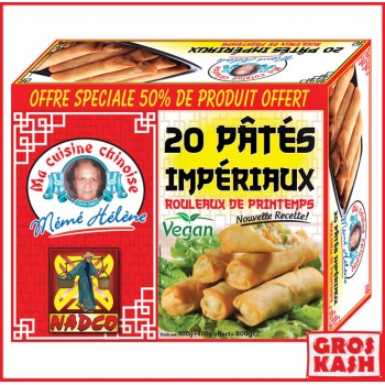 20 Pâtés Impériaux Casher Parvé "Mémé Hélène" 800g