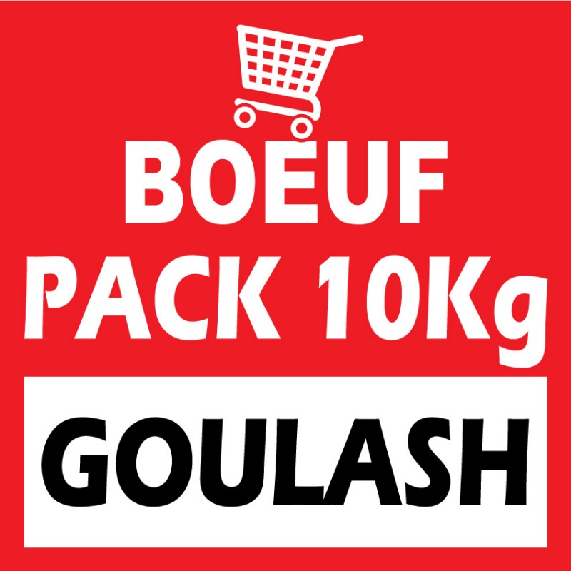 Pack Bourguignon de Bœuf environ 10Kg OFFRE FAMILIALE glatt shritta loubawitch Casher Ihoud KLP-Boeuf surgelé cacher-GrosKash-